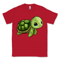 Red cute turtle Classic Tee - Zillion Design Studio