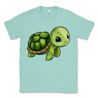 Seafoam cute turtle Classic Tee - Zillion Design Studio