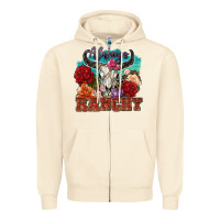 Sandshell always ranchy Zipper Hoodie - Zillion Design Studio