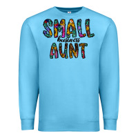 Ocean Blue small business aunt Premium Sweatshirt - CowhideDigitalArt