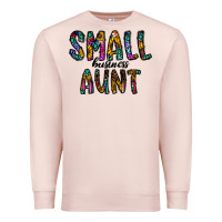 Pale Pink small business aunt Premium Sweatshirt - CowhideDigitalArt
