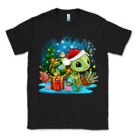 Black christmas turtle Classic Tee - Zillion Design Studio