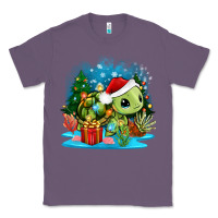 Lavender christmas turtle Classic Tee - Zillion Design Studio