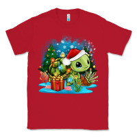 Red christmas turtle Classic Tee - Zillion Design Studio