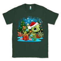 Sports Green christmas turtle Classic Tee - Zillion Design Studio