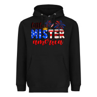 Black little mister america Heavyweight Hoodie - Neo Western