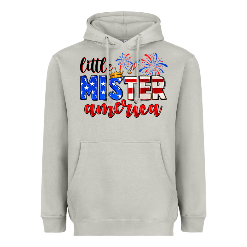 Little Mister America Heavyweight Hoodie by Neo Western | Teevron
