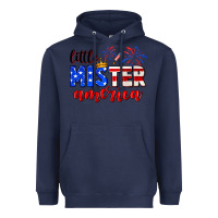 Navy little mister america Heavyweight Hoodie - Neo Western