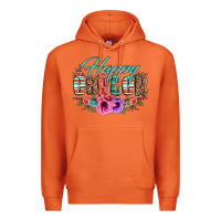 Carrot happy easter western floral serape leopard Premium Hoodie - Jasminsmagicworld