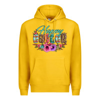 Lemon happy easter western floral serape leopard Premium Hoodie - Jasminsmagicworld