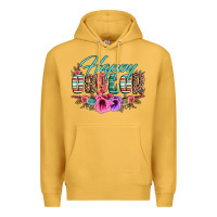 Mustard happy easter western floral serape leopard Premium Hoodie - Jasminsmagicworld