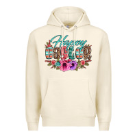 Tofu happy easter western floral serape leopard Premium Hoodie - Jasminsmagicworld