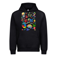 Black somebody's loud & proud autism mama Urban Hoodie - MaliasSmallBusiness