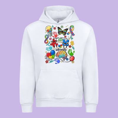 Somebody's Loud & Proud Autism Mama Urban Hoodie Designed By Maliassmallbusiness