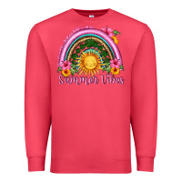 Cardinal summer vibes  rainbow Premium Sweatshirt - HRA Design Shop