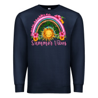 Navy summer vibes  rainbow Premium Sweatshirt - HRA Design Shop