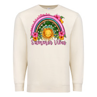 Sandshell summer vibes  rainbow Premium Sweatshirt - HRA Design Shop