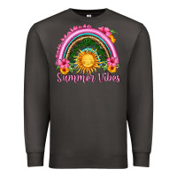 Smoke summer vibes  rainbow Premium Sweatshirt - HRA Design Shop