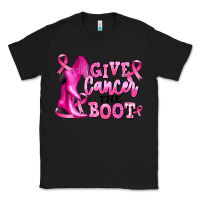 Black give cancer the boot Classic Tee - RanaPortraitStore
