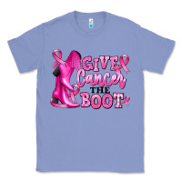 Colony Blue give cancer the boot Classic Tee - RanaPortraitStore