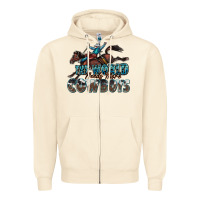 Sandshell the world needs more cowboys Zipper Hoodie - Zillion Design Studio