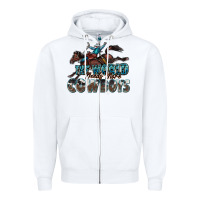 White the world needs more cowboys Zipper Hoodie - Zillion Design Studio