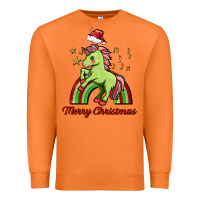 Carrot merry christmas unicorn Premium Sweatshirt - FaDigitalArtStudio