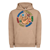 Pigment Burro advocate inclusion equity equality accept adapt Urban Hoodie - MaliasSmallBusiness