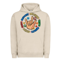 Pigment French Oak advocate inclusion equity equality accept adapt Urban Hoodie - MaliasSmallBusiness