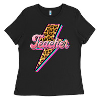 Black flash teacher Ladies Tee - BarkalooDesign