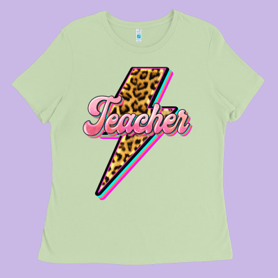 Flash Teacher Ladies Tee Designed By Barkaloodesign