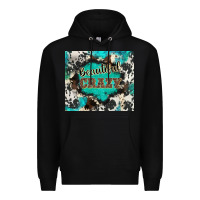 Black western beautiful crazy Premium Hoodie - BarkalooDesign