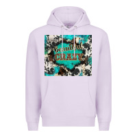 Lilac western beautiful crazy Premium Hoodie - BarkalooDesign