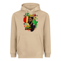 Mushroom free ish since 1865 black man Heavyweight Hoodie - HRA Design Shop