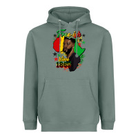 Sage free ish since 1865 black man Heavyweight Hoodie - HRA Design Shop