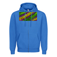 True Royal Mardi Gras Leopard Zipper Hoodie - RanaPortraitStore