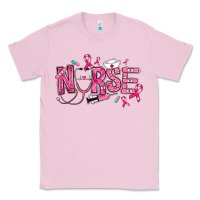 Bubblegum Pink breast cancer nurse Classic Tee - RanaPortraitStore