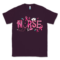 Plum breast cancer nurse Classic Tee - RanaPortraitStore
