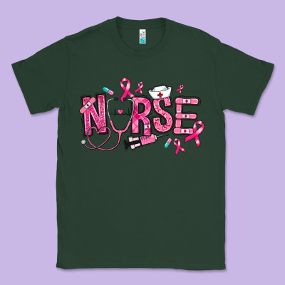 Breast Cancer Nurse Classic Tee Designed By Ranaportraitstore