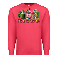 Cardinal mexican día de los muertos coffee cups Premium Sweatshirt - FaDigitalArtStudio