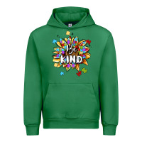 Emerald be kind Urban Hoodie - MaliasSmallBusiness