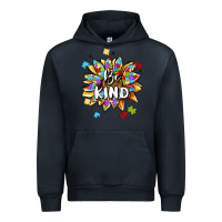 Navy be kind Urban Hoodie - MaliasSmallBusiness