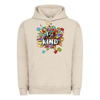Pigment French Oak be kind Urban Hoodie - MaliasSmallBusiness