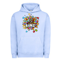 Pigment Grape Ice be kind Urban Hoodie - MaliasSmallBusiness