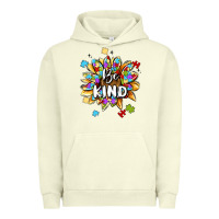 Pigment Pistachio be kind Urban Hoodie - MaliasSmallBusiness