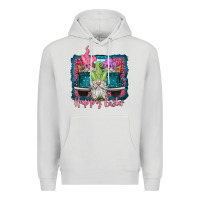 Dove Grey happy easter gnomes farm truck Premium Hoodie - Jasminsmagicworld