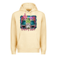 Pina Colada happy easter gnomes farm truck Premium Hoodie - Jasminsmagicworld
