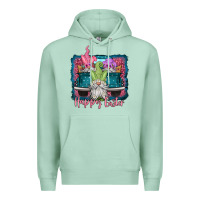 Seafoam happy easter gnomes farm truck Premium Hoodie - Jasminsmagicworld