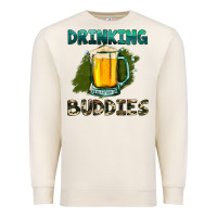 Sandshell drinking buddies with beer Premium Sweatshirt - HRA Design Shop