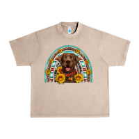 French Oak chocolate labrador rainbow Urban Heavy Tee - Artiststas